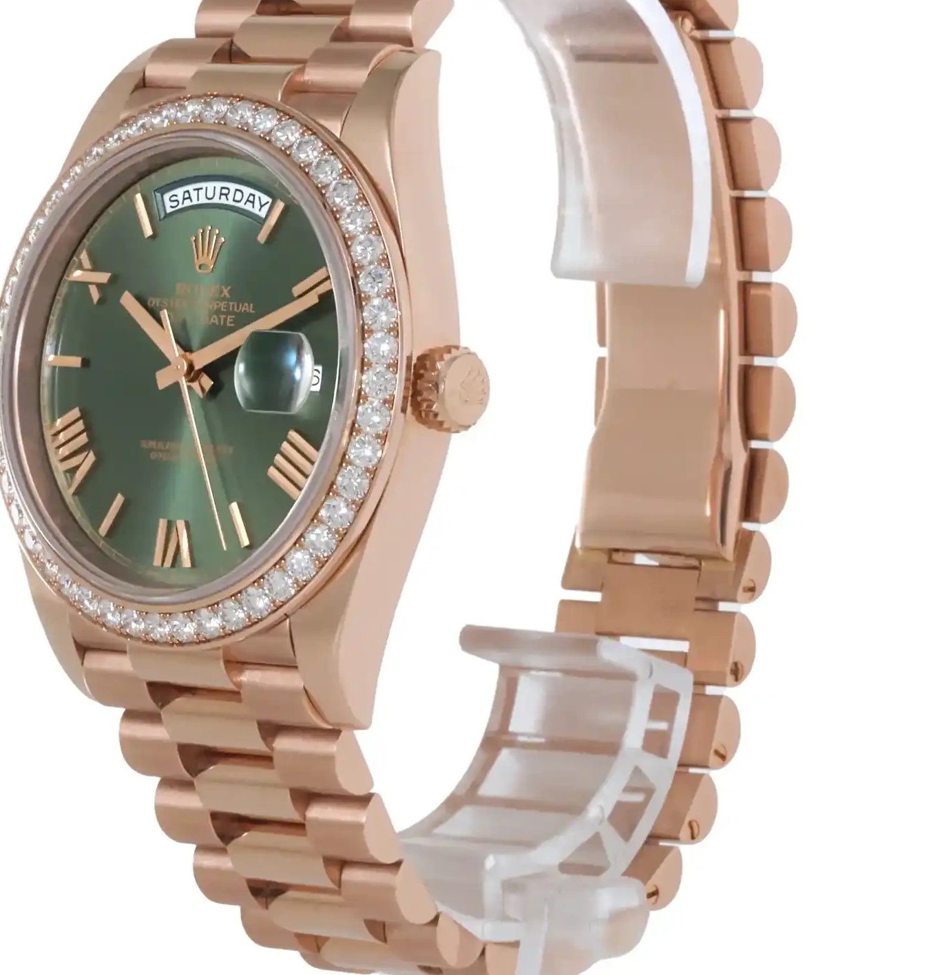 Prestigious Jewelers Day-Date Rolex 228345RBR Rolex 0514